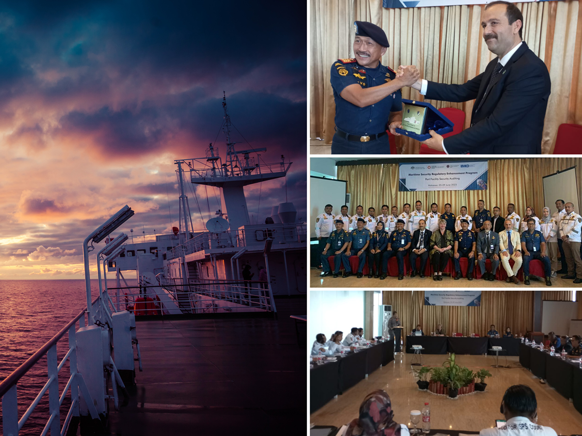 Pelatihan Petugas Keamanan Pelabuhan Indonesia